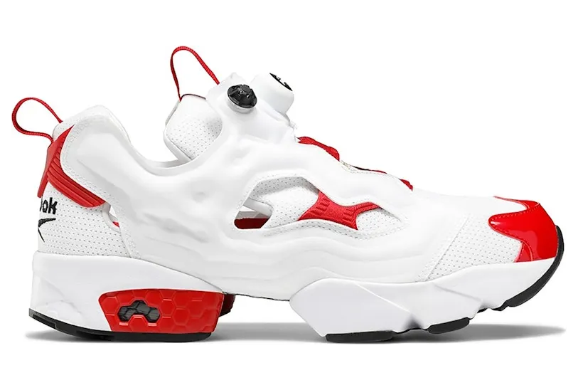 Reebok Instapump Fury White Excellent Red White/Excellent Red-Black (Other Brands Other)