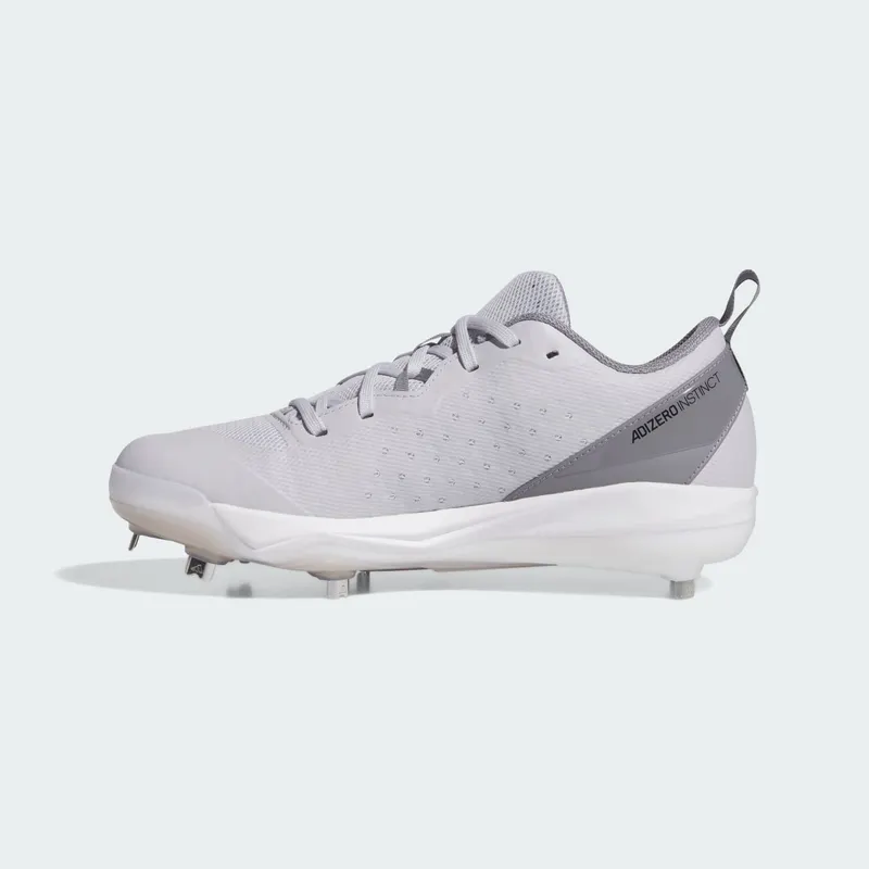 Adidas Adizero Instinct Softbalschoenen with Spikes Team Light Grey / Core Black / Grey Three (IF8512)