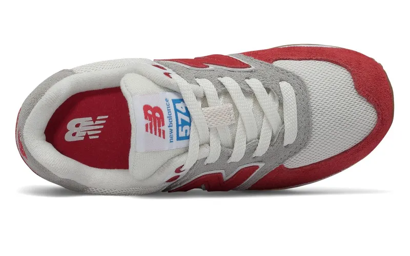 New Balance 574 TD “Grey / Red” (KL574RUP)