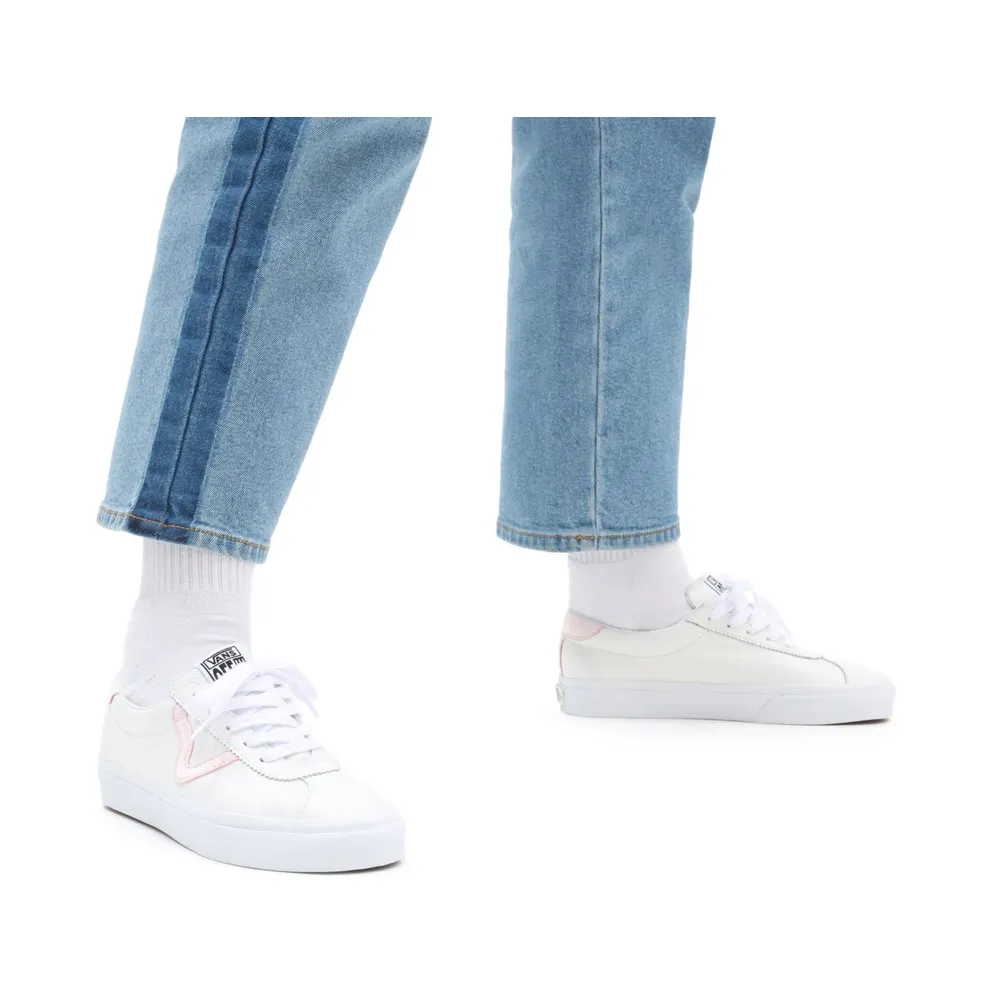 Vans Velvet Sidestripe Vans Sport White (VN0A4BU69XL)
