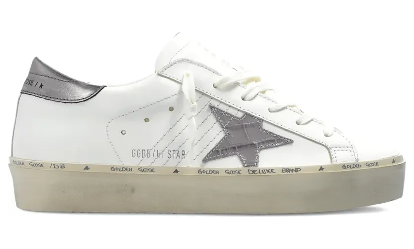 Golden Goose Hi Star leren sneakers – Wit (GWF00118F007865)