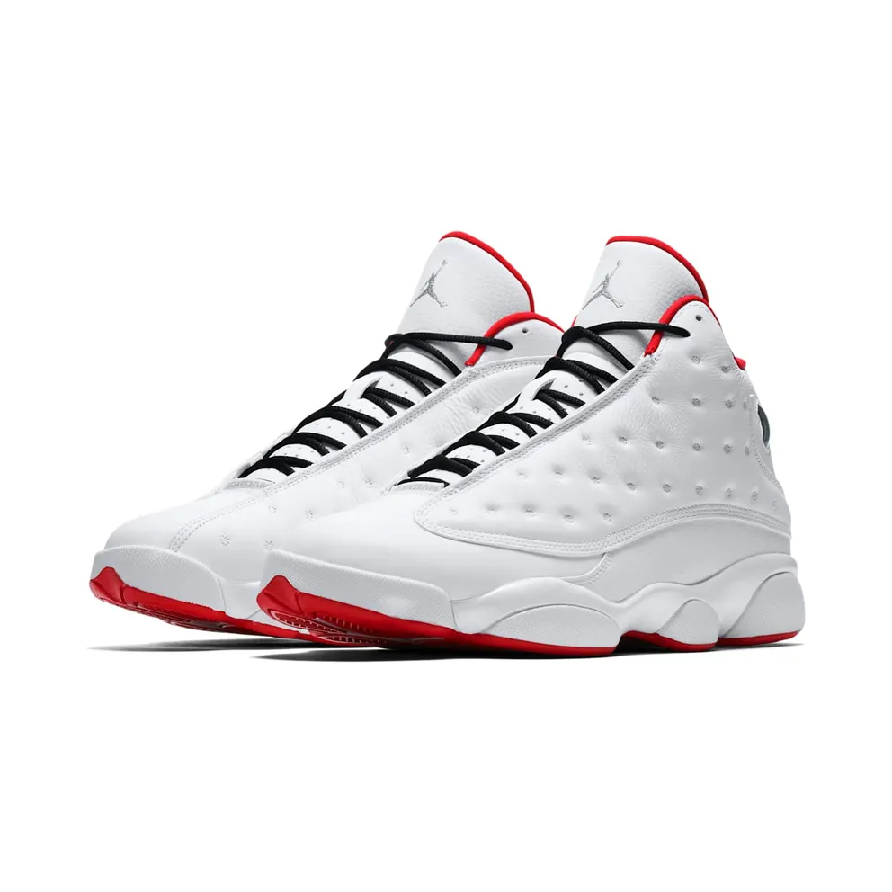 Jordan 13 Retro Alternate History of Flight White/Metallic Silver-University Red (414571-103)