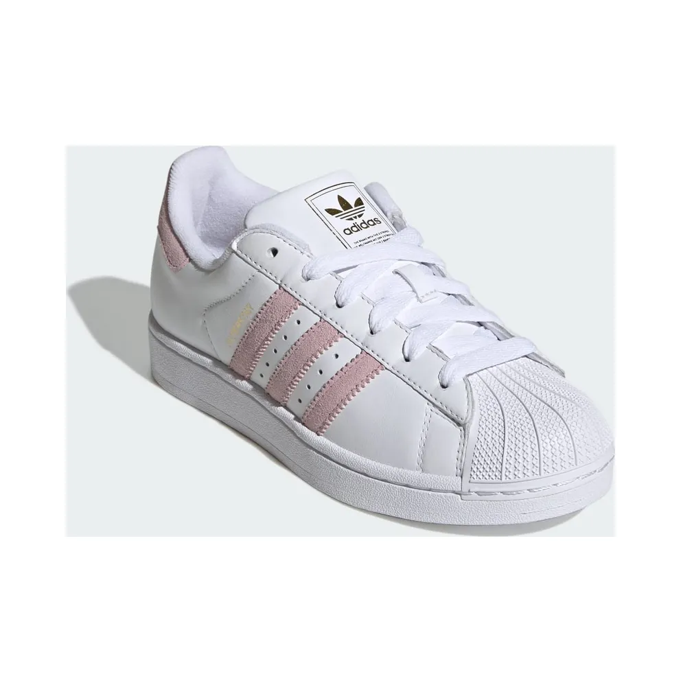 Adidas SUPERSTAR II Shoes Cloud White / Clear Pink / Cloud White (HQ9507)