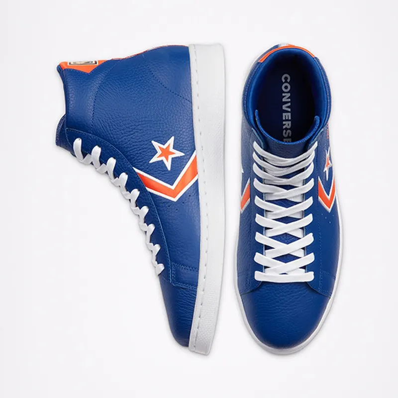 Converse Pro Leather Breaking Down Barriers Knicks Rush Blue/Brilliant Orange (166809C)