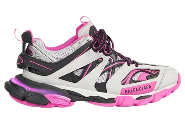 Balenciaga Track LED Grey Pink Black (555032W3AD31252)