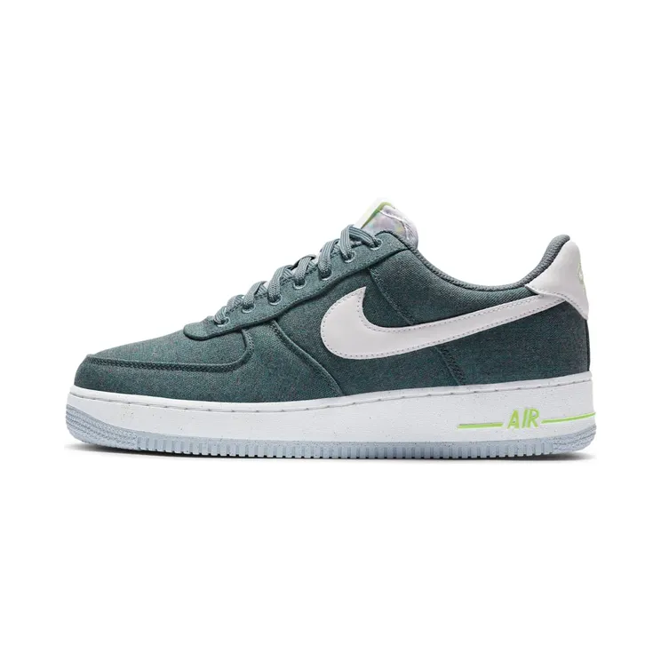 Nike Air Force 1 ’07 ‘Recycled Canvas – Ozone Blue’ “Ozone Blue / Barely Volt / Celestine Blue / White” (CN0866-001)