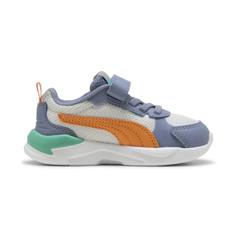 Puma X-Ray 3 “Feather Gray / Melon Glow / Gray Sky / Vibrant Green” (401495_08)
