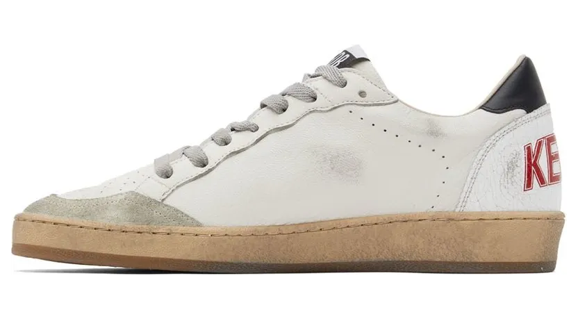 Golden Goose White & Gray Ball Star Sneakers (GMF00117.F002510.10640) (3)