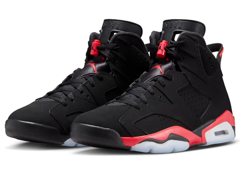Air Jordan 6 “Infrared”: zwart met een knipoog naar 1991 (5)