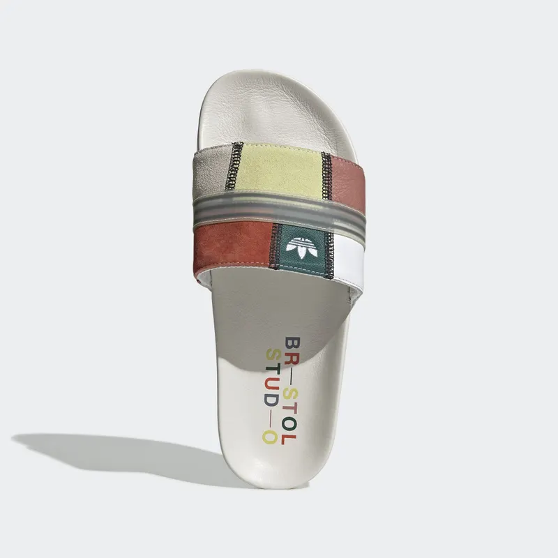 adidas Adilette Bristol Studios Running White/Cloud White/Customized (G26628)
