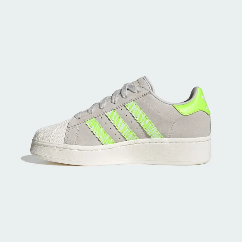 Adidas Superstar XLG Grey One / Lucid Lemon / Core White (ID5791)