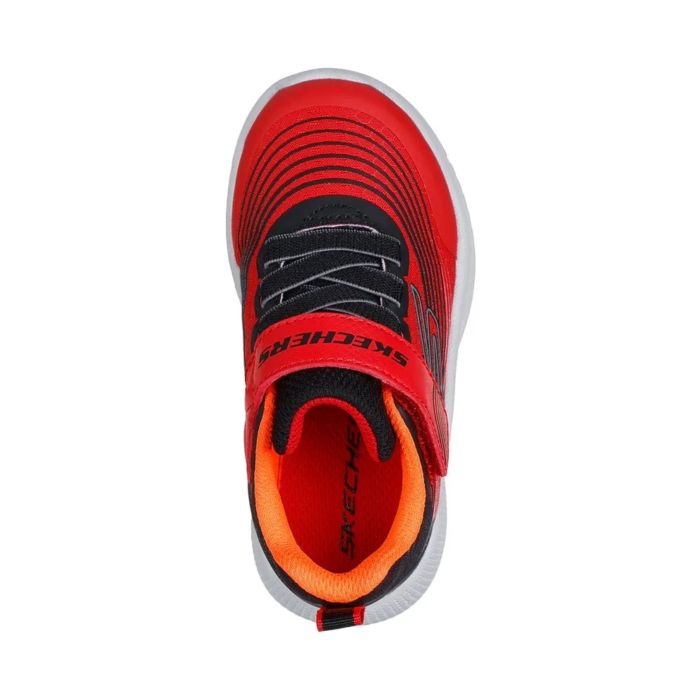 Skechers Microspec Advance “Red / Black” (403926NRDBK)