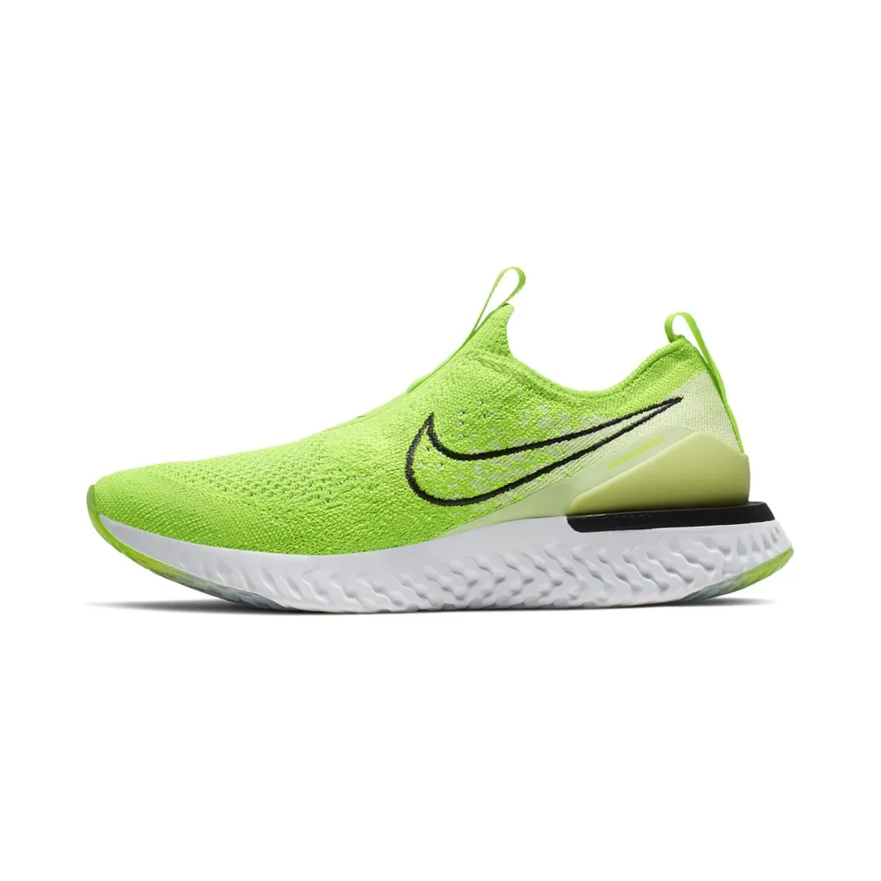 Nike Epic Phantom React Flyknit Electric Green (W) Electric Green/Black-Barely Volt-White (CJ0173-300)