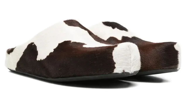 Marni Cow-print “Brown/White” (P9283 SBMR000600 ZP216) (3)
