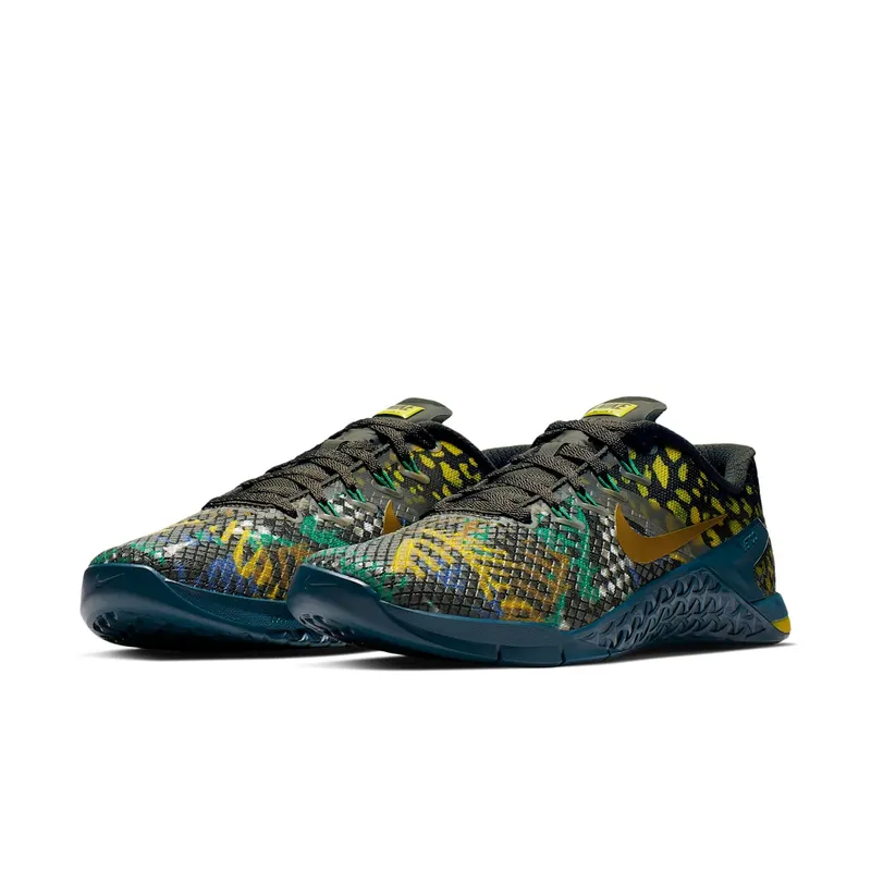Nike Metcon 4 XD Multi-Color Snake Sequoia/Desert Moss-Nightshade-Laser Fuchsia-Lucid Green-Bright Citron (BV1636-300)