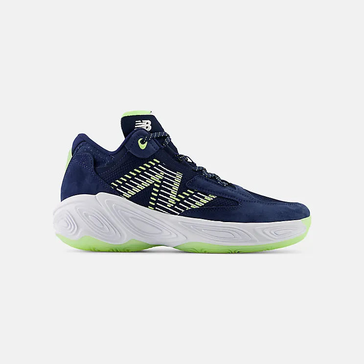 New Balance Fresh Foam BB v2 Navy Bleached Lime Glow (BBFRSHC2)