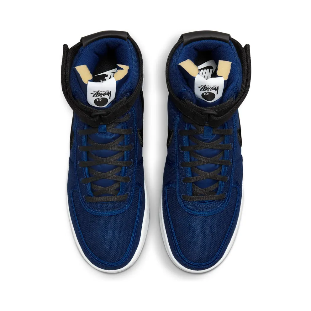Nike Vandal High x Stüssy Deep Royal Blue/White/Black (DX5425-400)