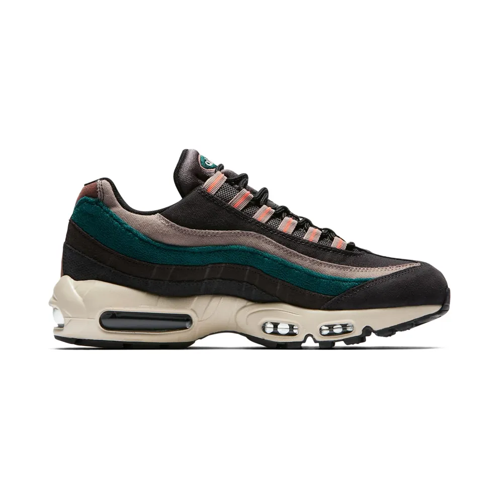 Nike Air Max 95 Grey Rainforest Bright Mango Oil Grey/Thunder Grey-Rainforest-Bright Mango (538416-018)