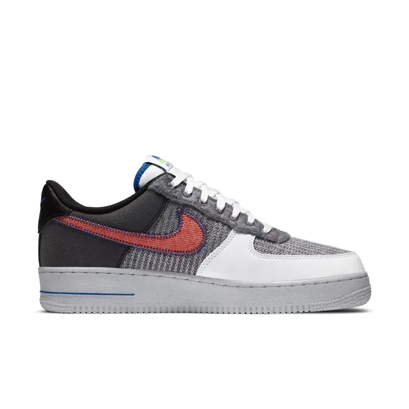 Nike Air Force 1 ’07 Recycled White White/Grey/Electric Green (CU5625-122)