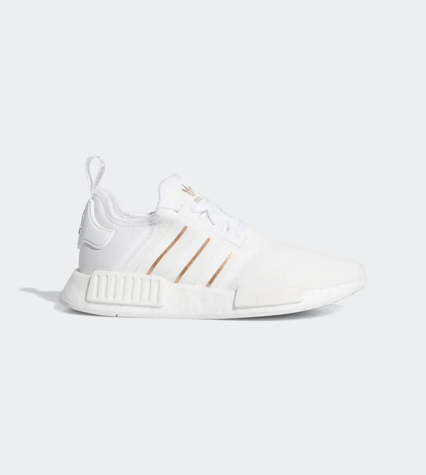 Adidas NMD_R1 ‘White Rose Gold Metallic’ Cloud White/Rose Gold Metallic/Crystal White (FW6434)