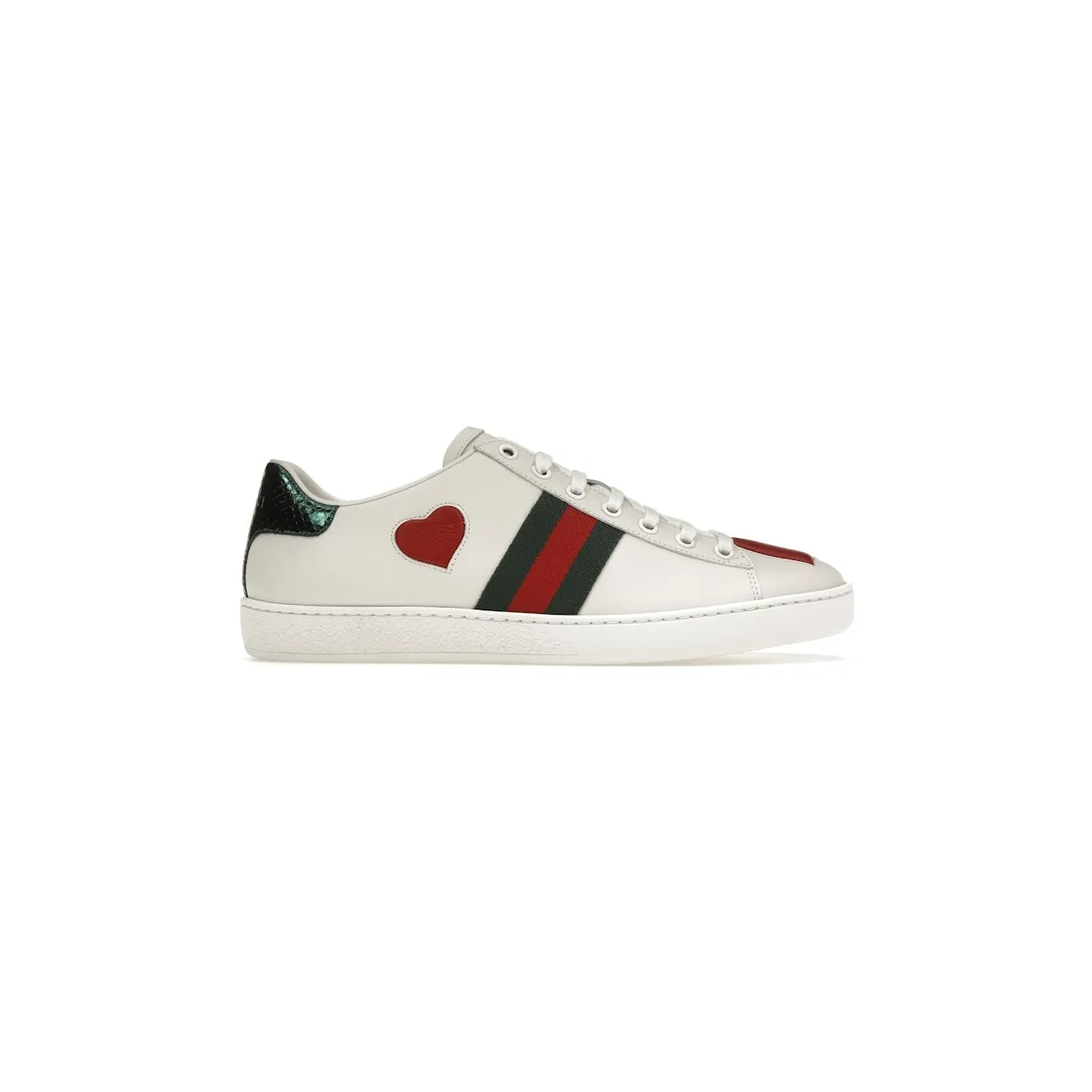 Gucci Ace Embroidered Hearts (W)