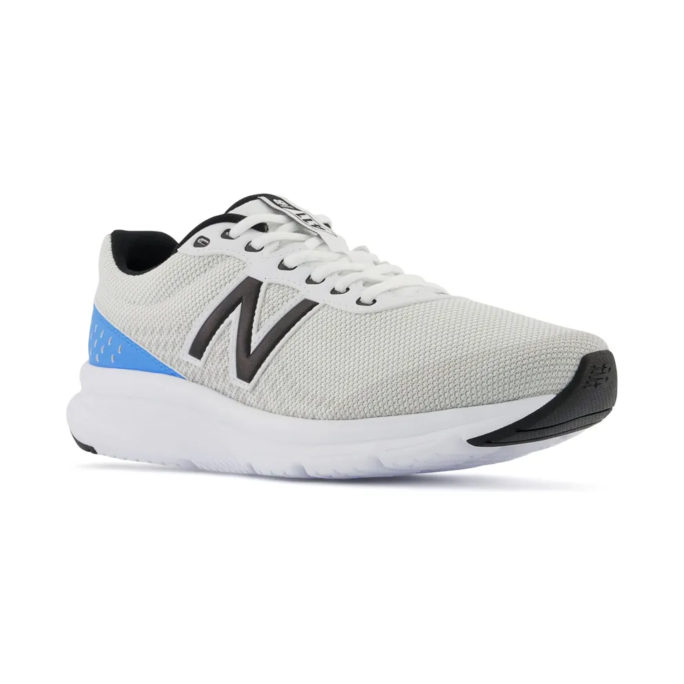 New Balance 411 v2 White / Vibrant Sky (M411V2-38312)