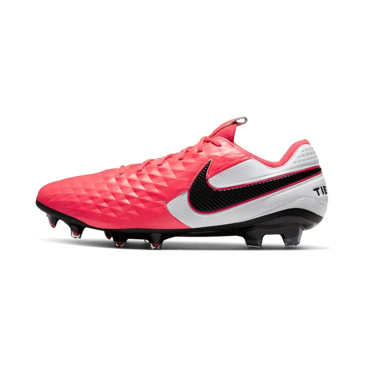 Nike Tiempo Legend 8 Elite FG “Laser Crimson / White / Black” (AT5293-606)