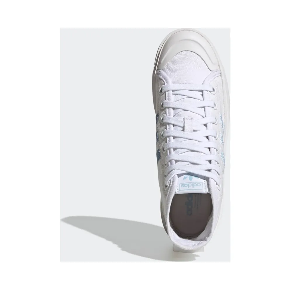Adidas Nizza Bonega Mid Cloud White / Clear Sky / Gold Metallic (GW6762)
