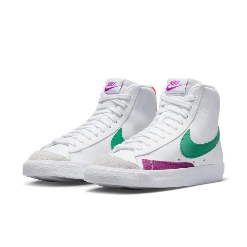 Nike Blazer Mid 77 Vintage White Green Fuchsia (CZ1055-123)