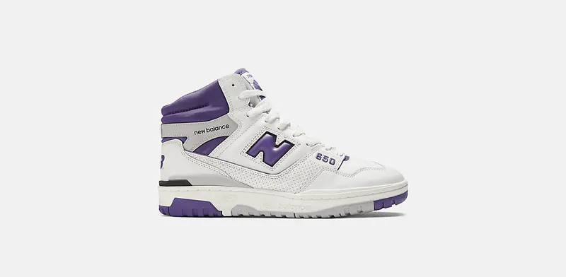 New Balance 650R White Interstellar Purple (BB650RCF)