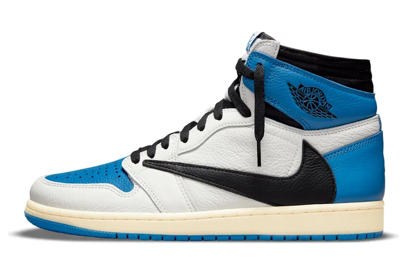 De Fragment x Travis Scott kost tussen 1.135 en 3.500 euro. Dat is geen prijs, dat is een gok