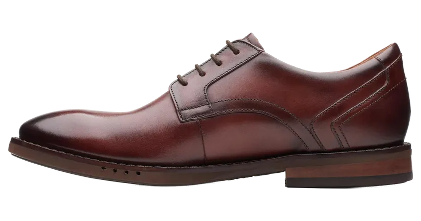 Clarks Un Hugh Lace “Brown Leather” (26168323)
