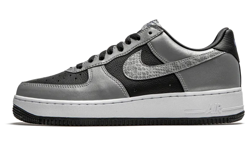 Nike Air Force 1 Low B 3M Silver Snake (2021) (DJ6033-001)