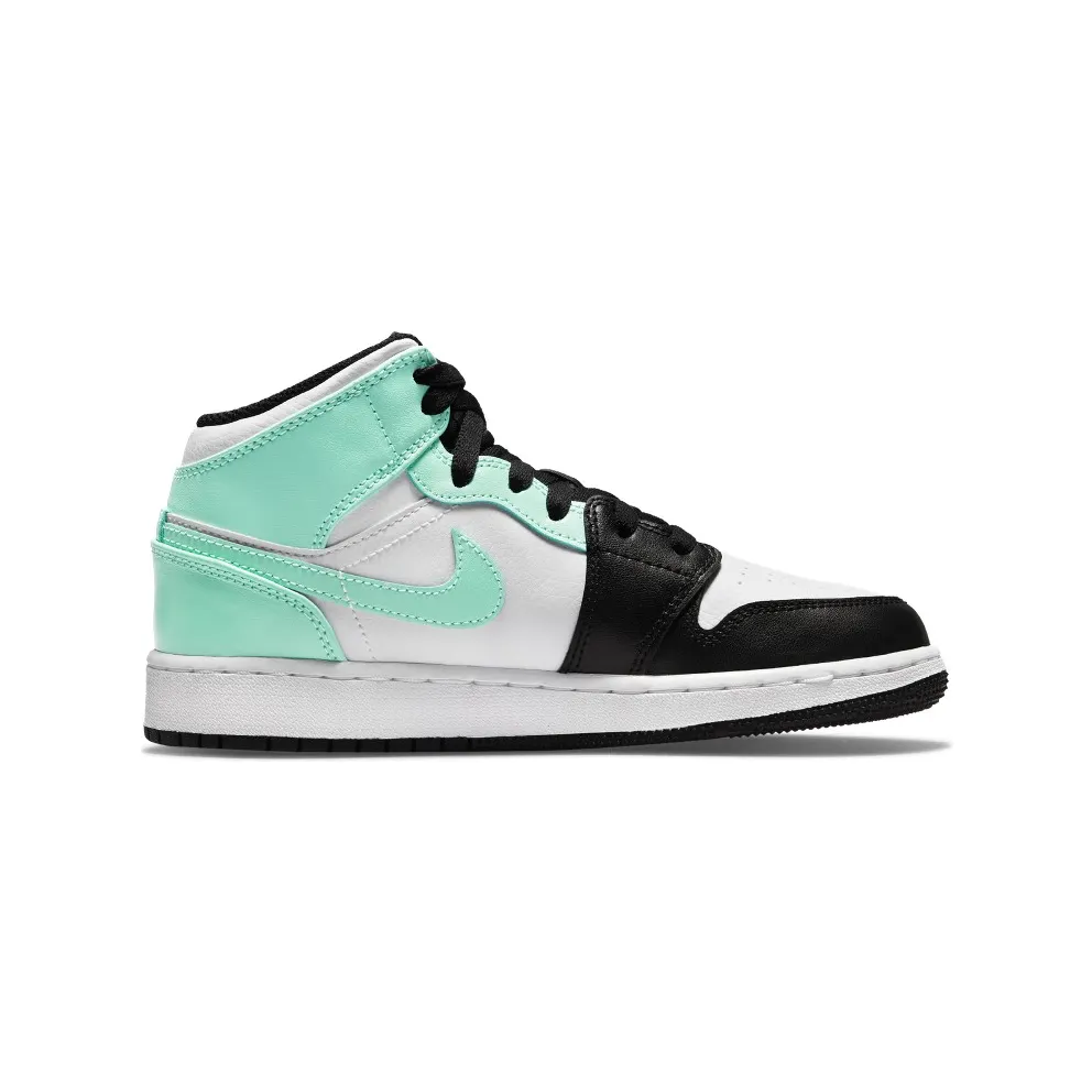 Air Jordan 1 Mid Igloo (GS) (554725-132)