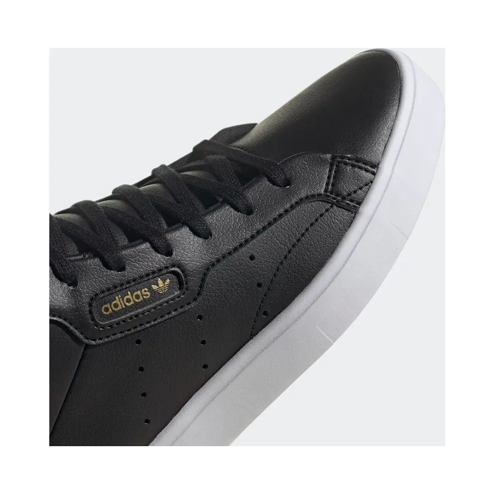 adidas Sleek Mid Core Black / Crystal White / Gold Metallic (GZ8070)
