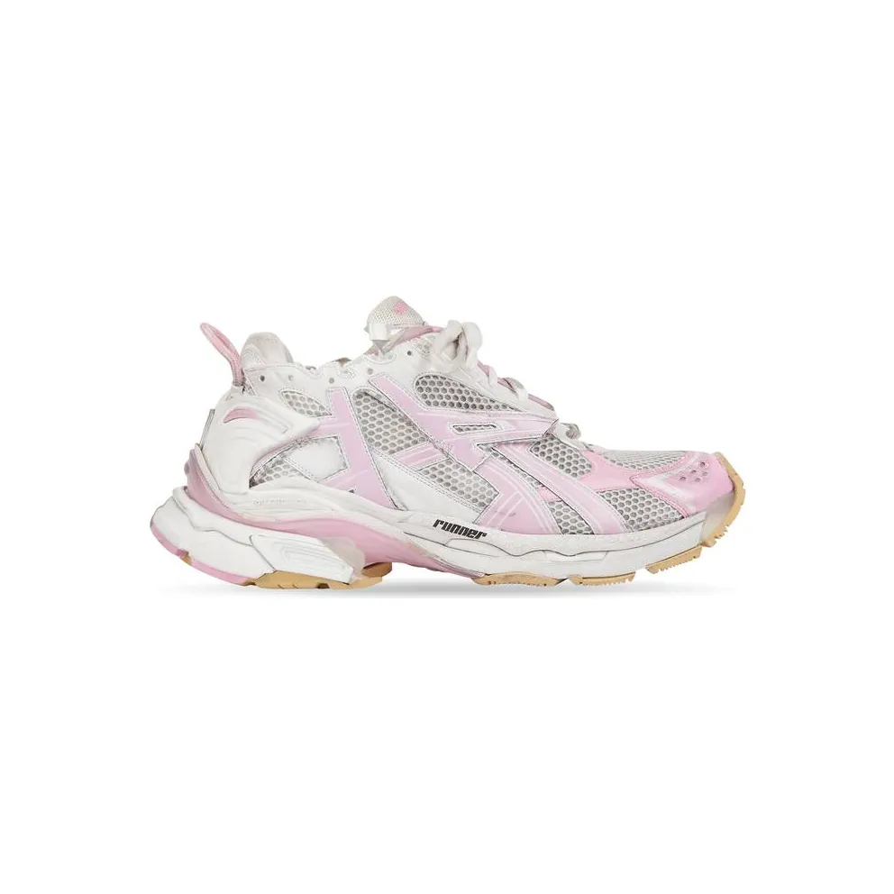 Balenciaga Runner Pink White (W) (677402W3RB39059)