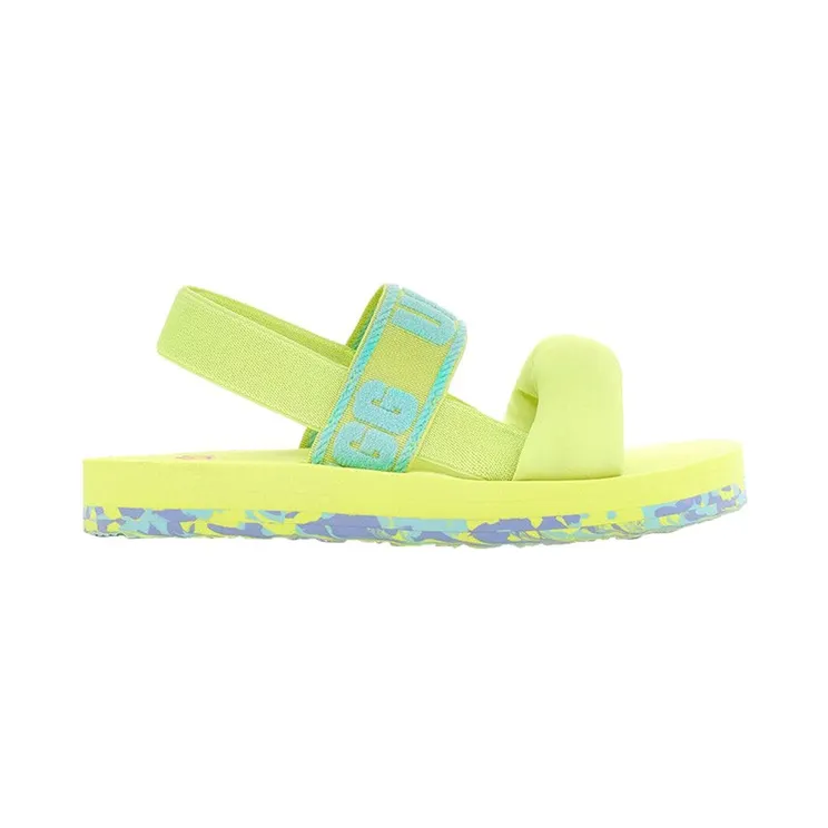 UGG Zuma Sling Slide Pollen Paint Swirl (1117239K-PPSW)