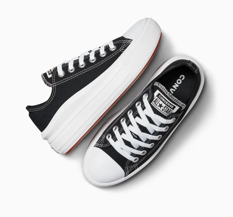 Converse Canvas Color Chuck Taylor All Star Move Black/White/White