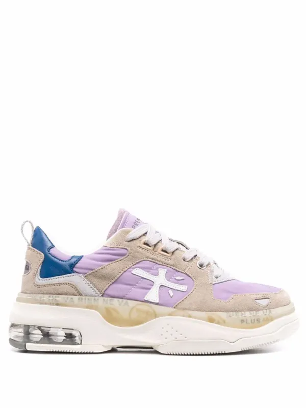 Premiata Draked mit Schnürung – Violett (DRAKED233)