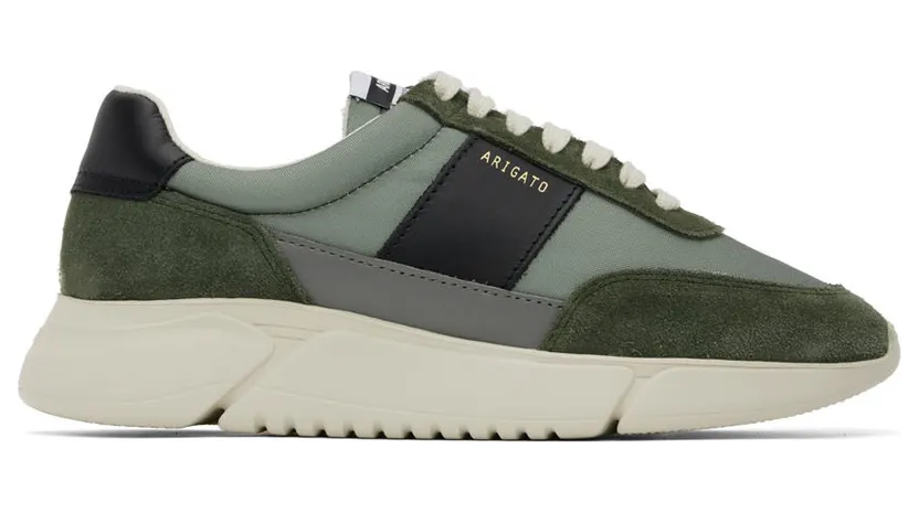 Axel Arigato Green Genesis Vintage Runner Sneakers (35059)