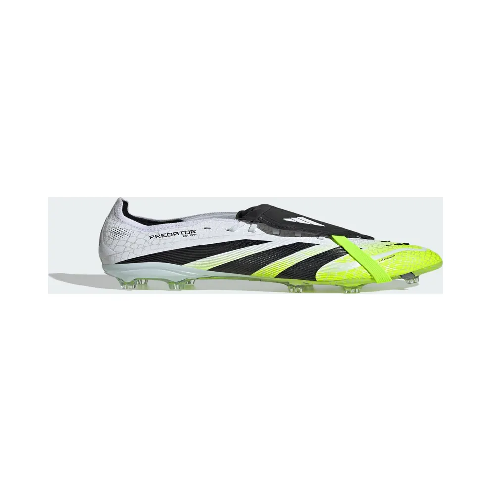 adidas Predator Elite Fold-Over Tongue FG Cloud White Core Black Lucid Lemon (JP9915)