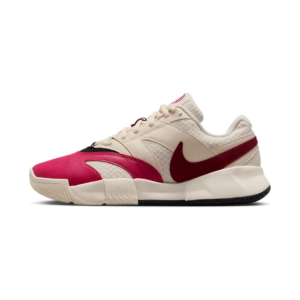 Nike Court Lite 4 Pale Ivory Sail Black Team Red (FD6575-103)