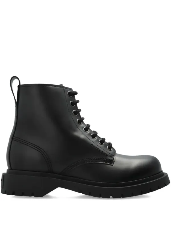 Givenchy Schnürstiefel aus Leder – Black (BH604VH1WC)