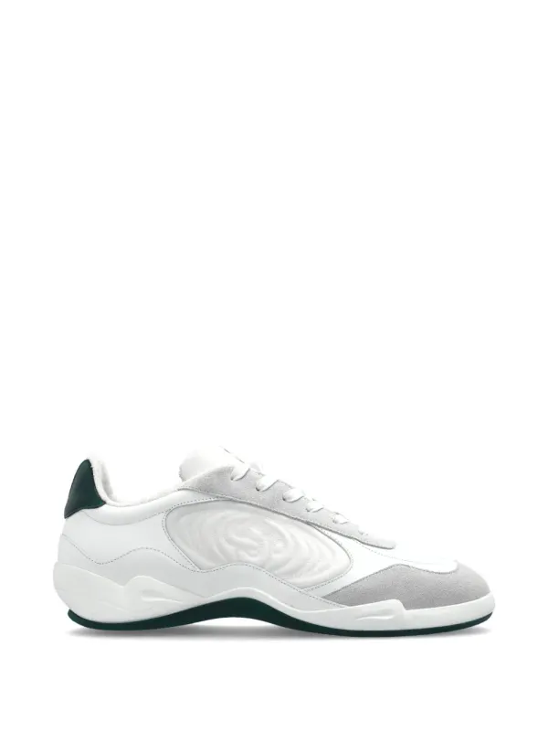 Casablanca Leren with reliëf – White (ASP26SNK02901)