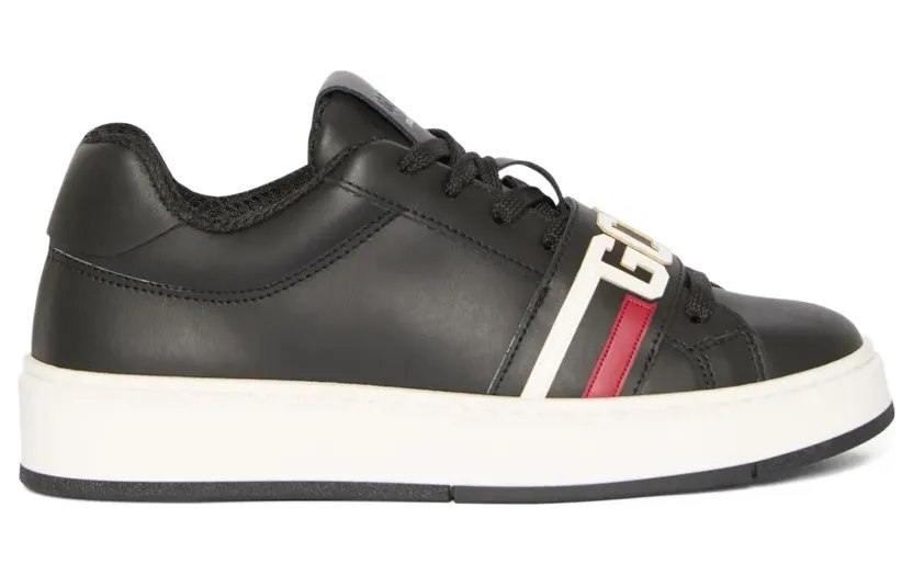 GCDS Sneakers aus Leder – Schwarz (B2EM4205AF2)