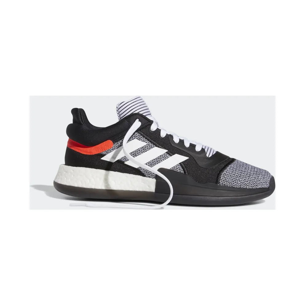 adidas Marquee Boost Low Core Black Cloud White Core Black/Cloud White/Solar Red (D96931)