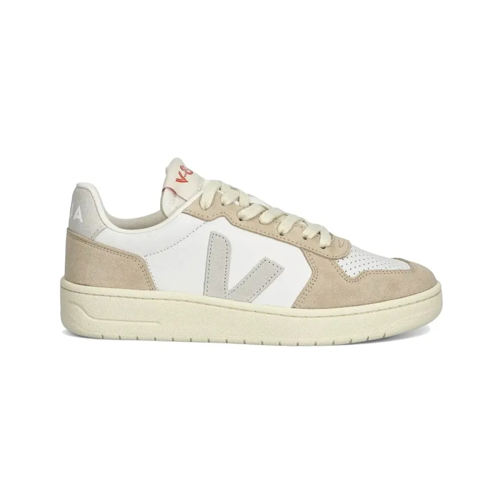 Veja V-82 Leather White Natural Almond (VE3320756A)