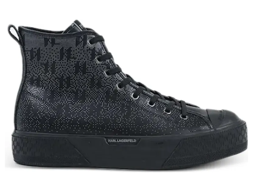 Karl Lagerfeld High-Top-Sneakers “Black” (KL50446G007)