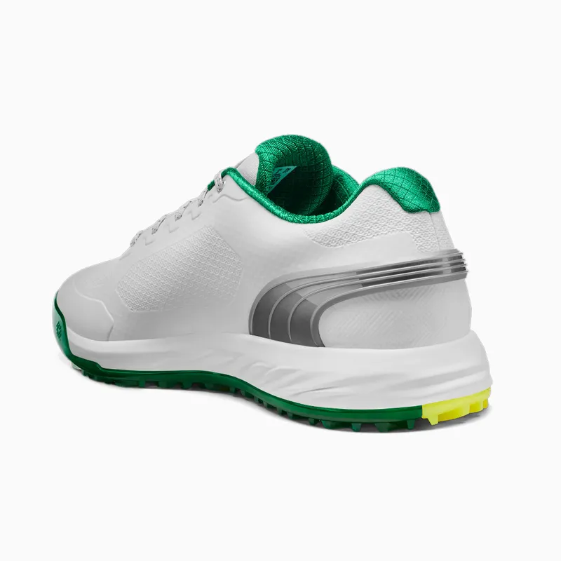 Puma Alphacat Nitro Golf Shoes White/Green/Yellow (378692-01)