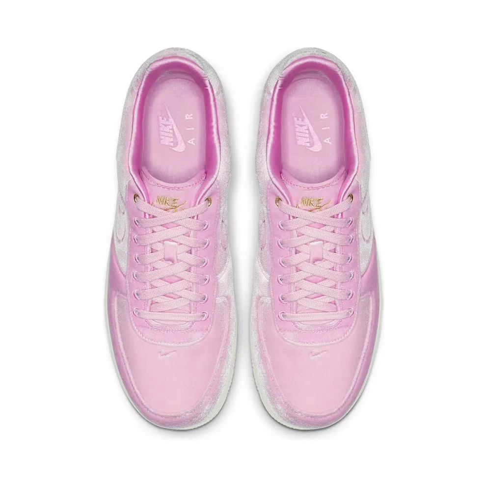 Nike Air Force 1 Low Premium 3 Velour Pink Rise Pink Rise/Sail-Metallic Gold-Pink Rise (AT4144-600)
